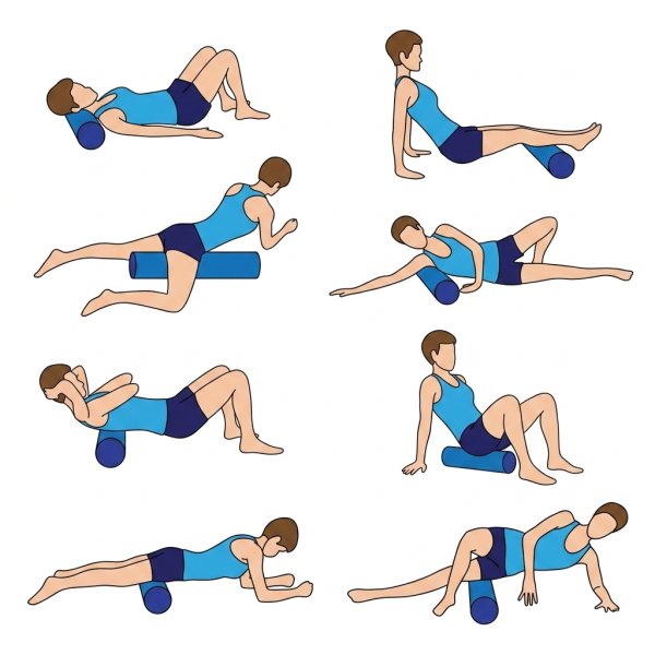 Foam Roller Exercise Back Muscle 13” thumbnail 3