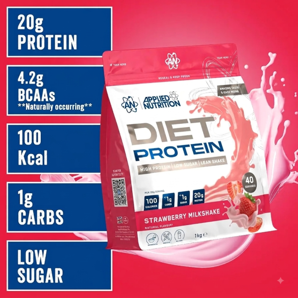 Applied Diet Whey Protein Nutrition | 1Kg thumbnail 2