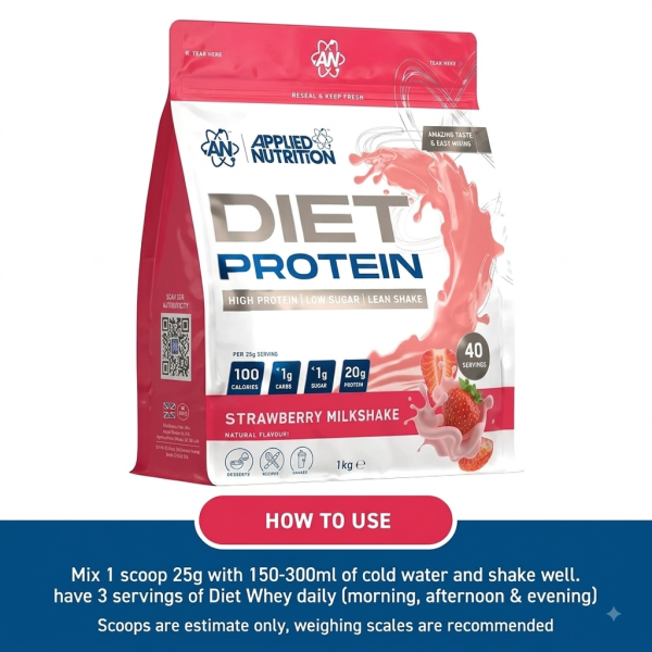 Applied Diet Whey Protein Nutrition | 1Kg thumbnail 3
