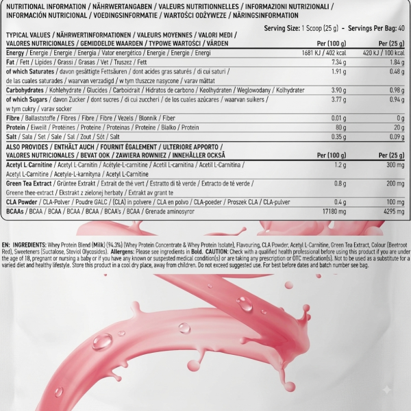 Applied Diet Whey Protein Nutrition | 1Kg thumbnail 4