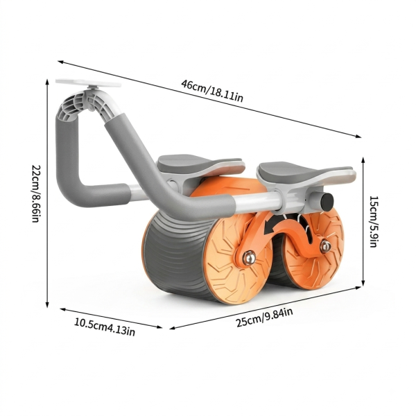 Ab Wheel Roller Automatic Rebound thumbnail 3