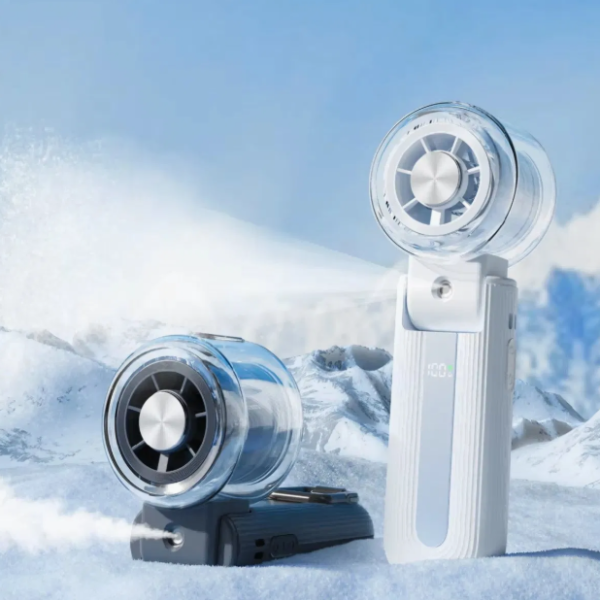 Foldable Mini Handheld Fan Dual Mode thumbnail 5